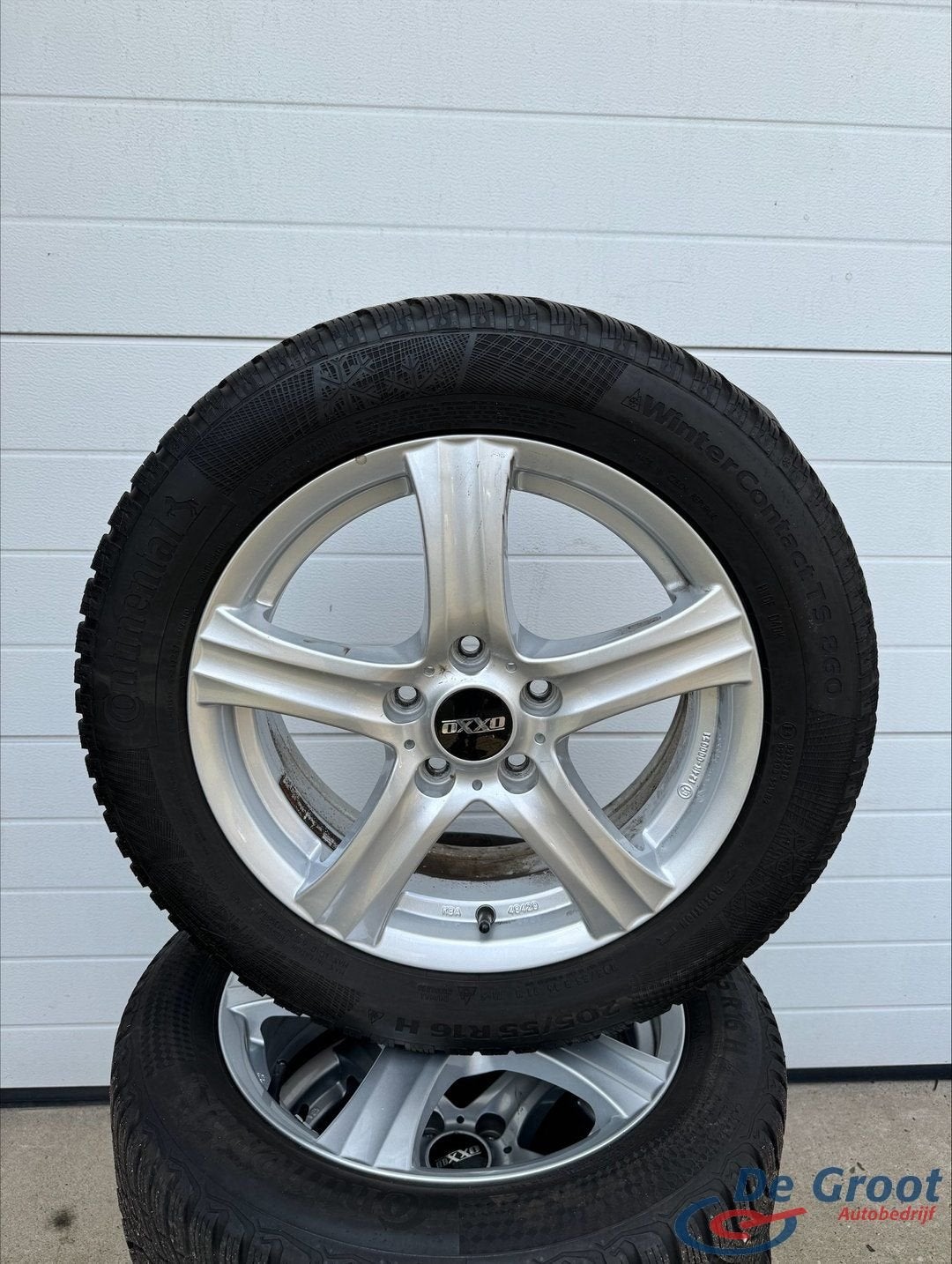 Winterwielen/ winterbanden 205/55/16 Golf Variant, Ophalen, Gebruikt, -, Banden en Velgen