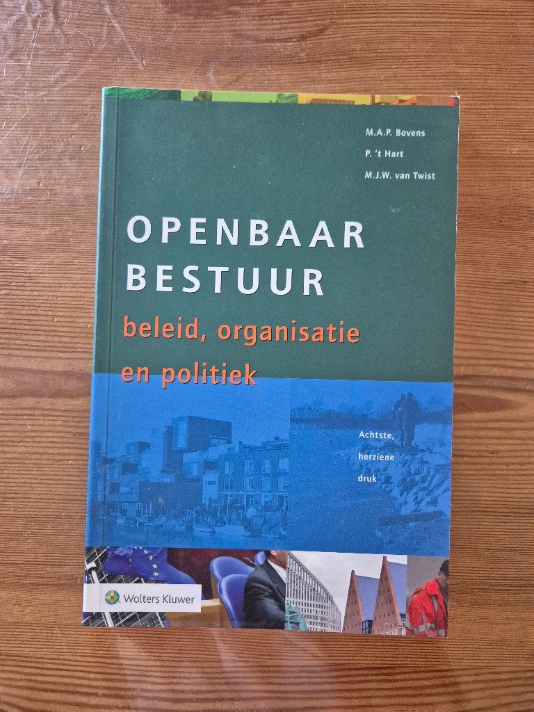 Openbaar bestuur, Zo goed als nieuw, Wolters Kluwer, Alpha, HBO