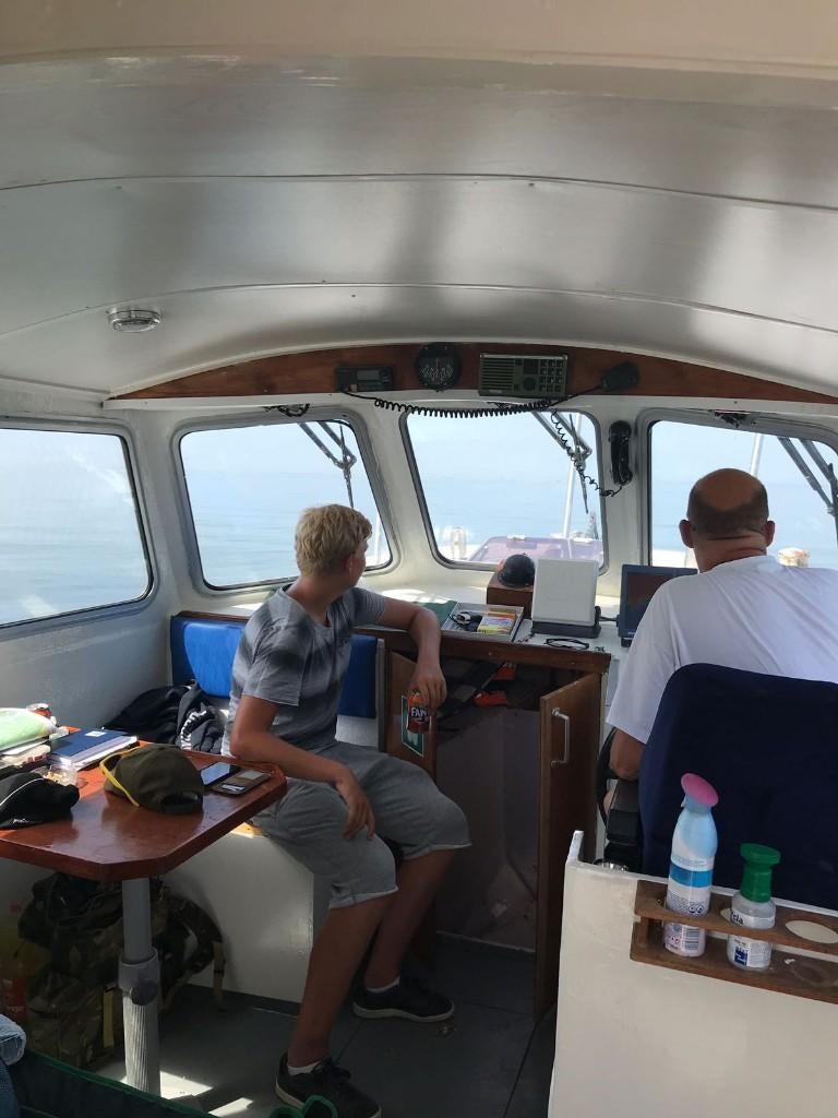 offshore105, Watersport en Boten, 70 pk of meer, Gebruikt, Binnenboordmotor, 6 meter of meer