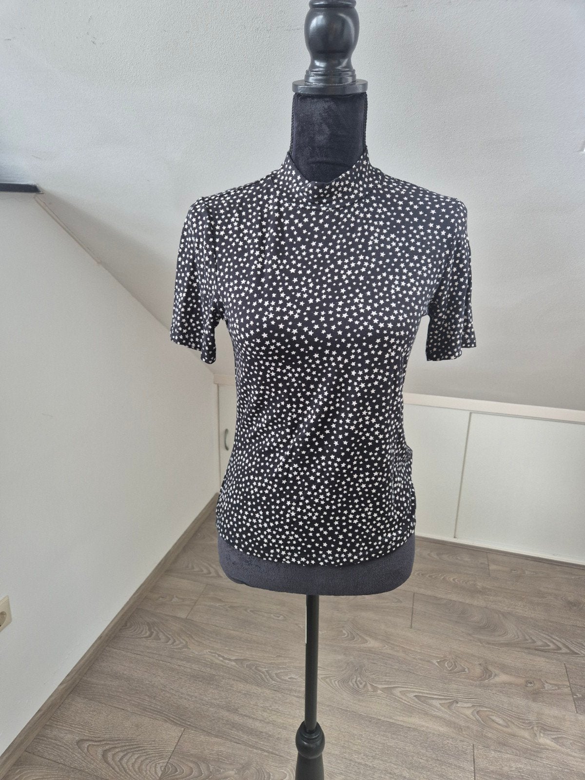 stretchy shirtje., Kleding | Dames, Maat 38/40 (M), Verzenden, Zwart, Zo goed als nieuw