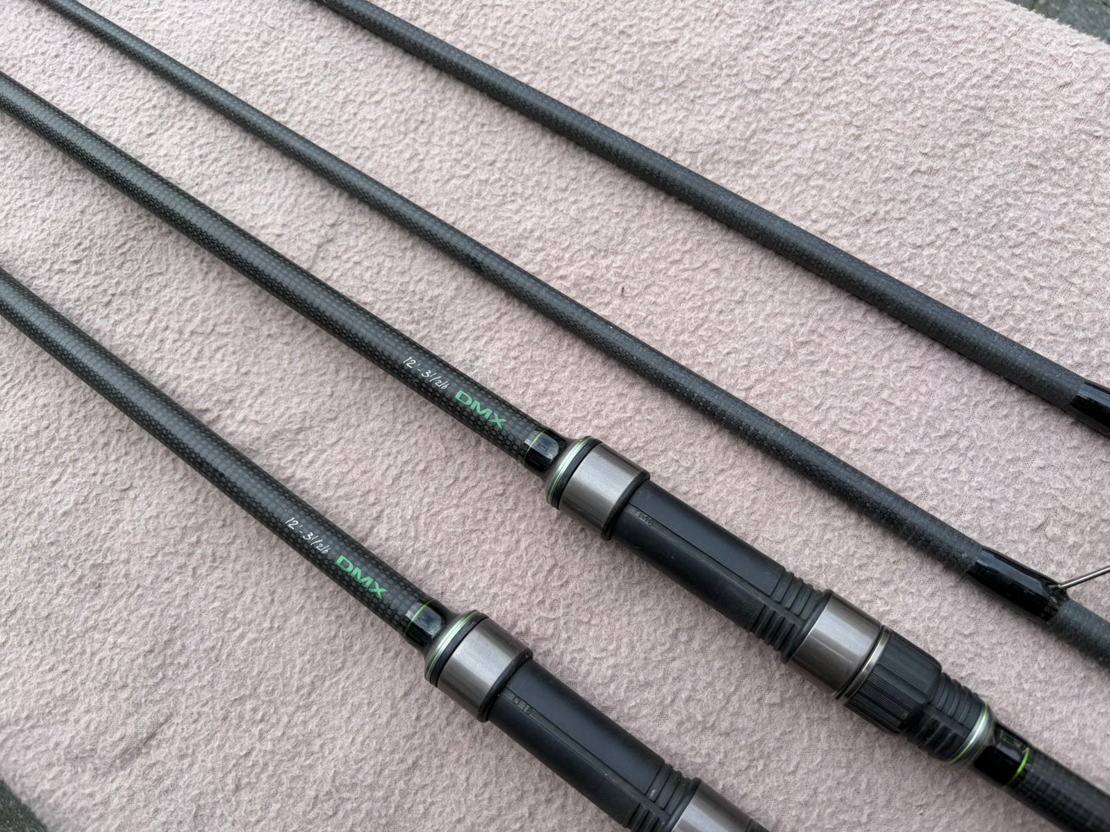 2 x Rod Hutchinson 12ft 3.5lbs karperhengels, Watersport en Boten, Hengelsport | Karpervissen, Ophalen, Gebruikt, Werphengel
