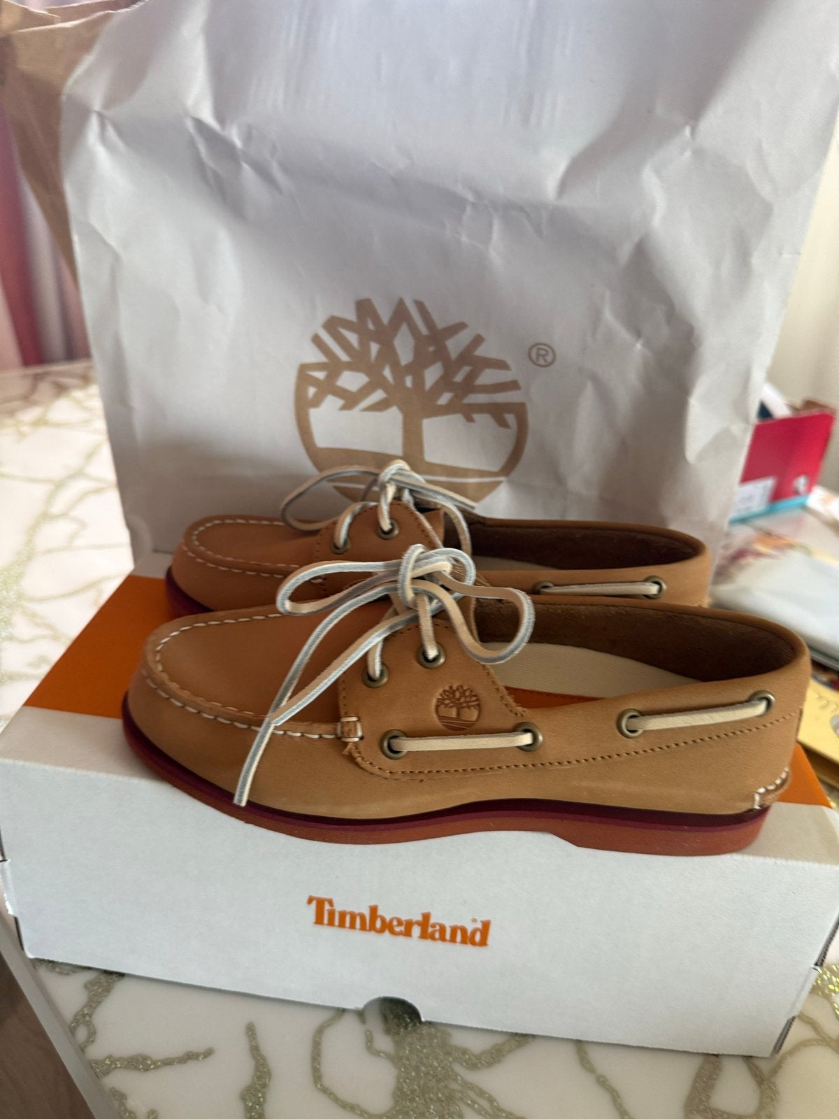 Timberland Bootsschoenen - Nieuw in doos, Ophalen of Verzenden, Nieuw, Bruin, Overige typen