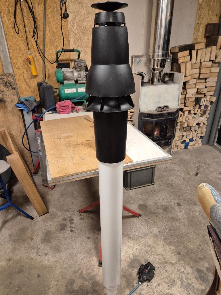 rook gas afvoer nieuw, Ophalen, Afvoer, Pvc, Nieuw