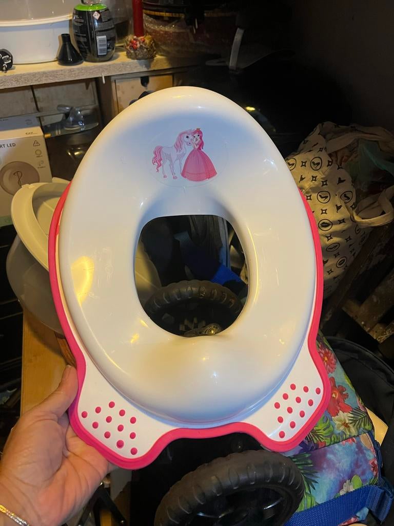 Prinsessen en Eenhoorn Toiletverkleiner voor Kinderen, Ophalen of Verzenden, Gebruikt