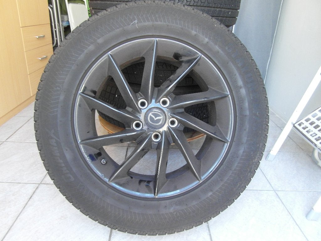 Mazda CX 5 Winterbanden op lichtmetalen velgen, Auto-onderdelen, Ophalen, Gebruikt, Banden en Velgen, 17 inch