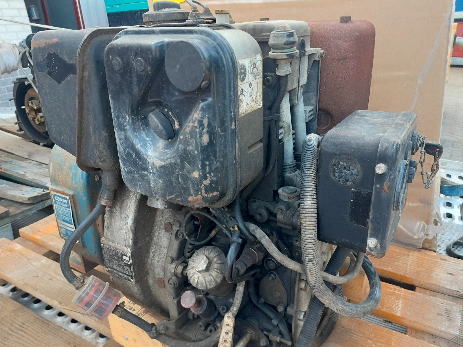 Gorman rupp 82H52-B met hatz 1D81Z diesel loop of sloop, Ophalen