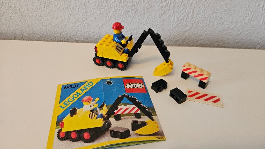 Lego 80,s 6631, Lego, Ophalen of Verzenden, Complete set, City