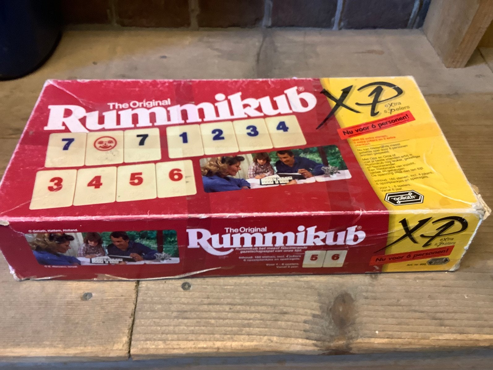 6 Persoons rummikub XP, Ophalen of Verzenden, Gebruikt
