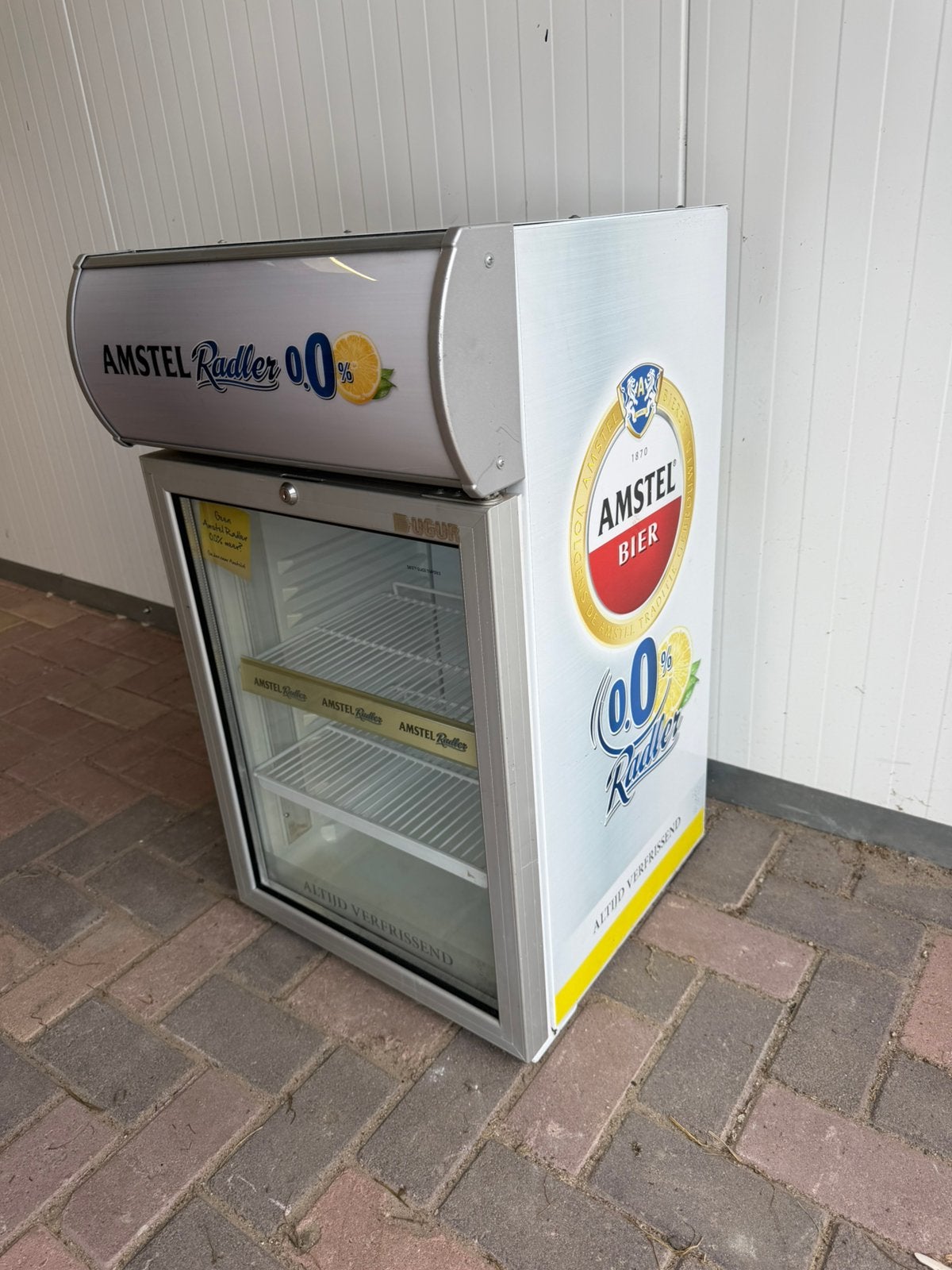 Amstel radler 0.0 koelkast 50liter, Witgoed en Apparatuur, Koelkasten en IJskasten, Ophalen, Zonder vriesvak, 160 cm of meer, Minder dan 75 liter