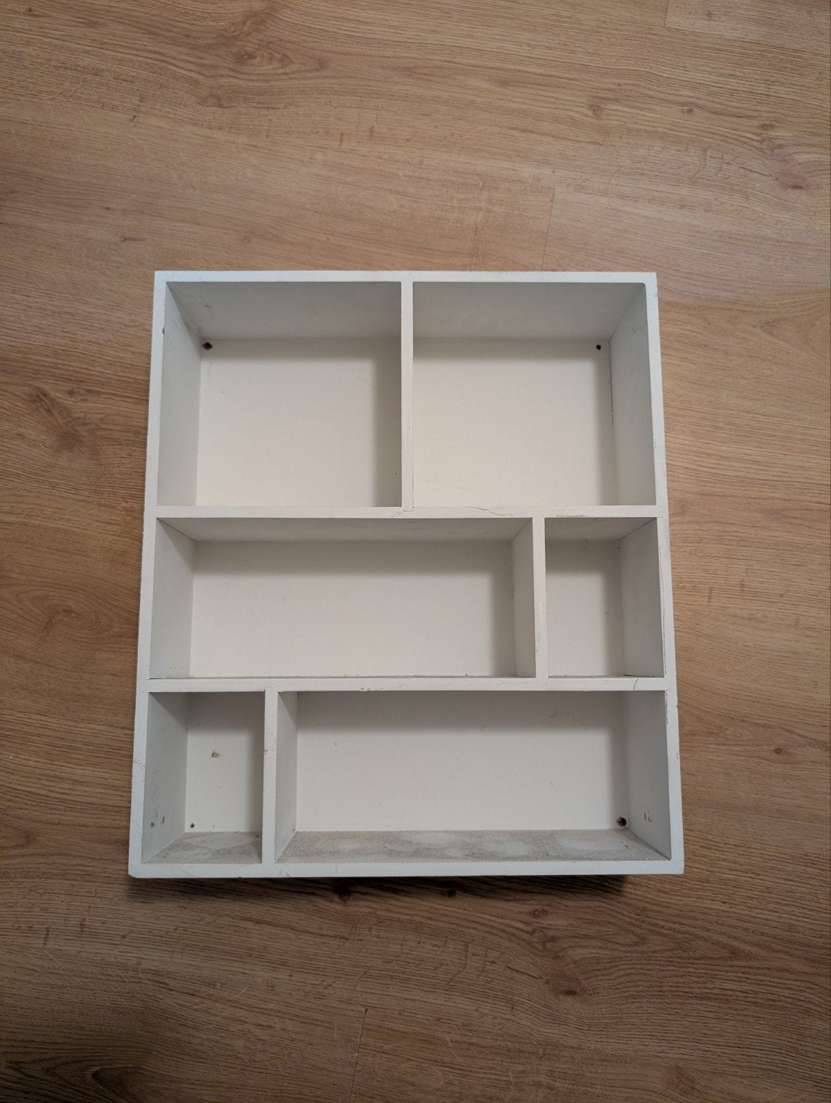 4x Wit Wandkastje / Opbergvakken 46x40x12 cm, Ophalen of Verzenden, Gebruikt