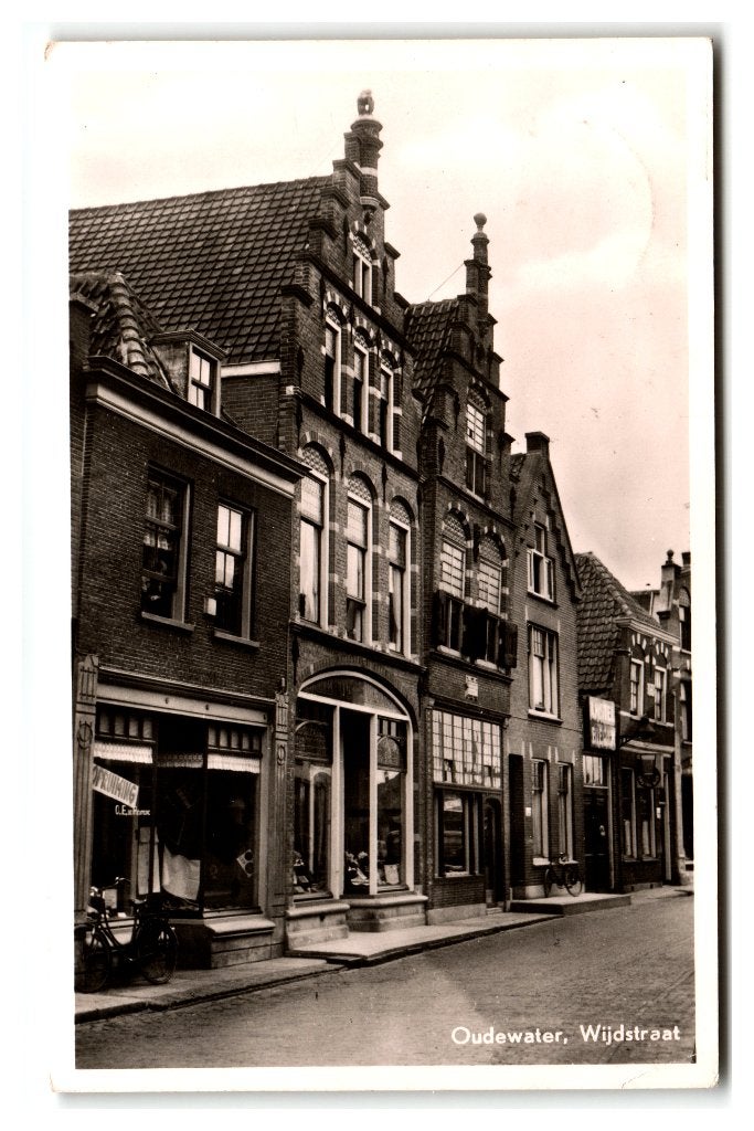 Oudewater, Wijdstraat, Verzenden, 1940 tot 1960, Gelopen, Utrecht