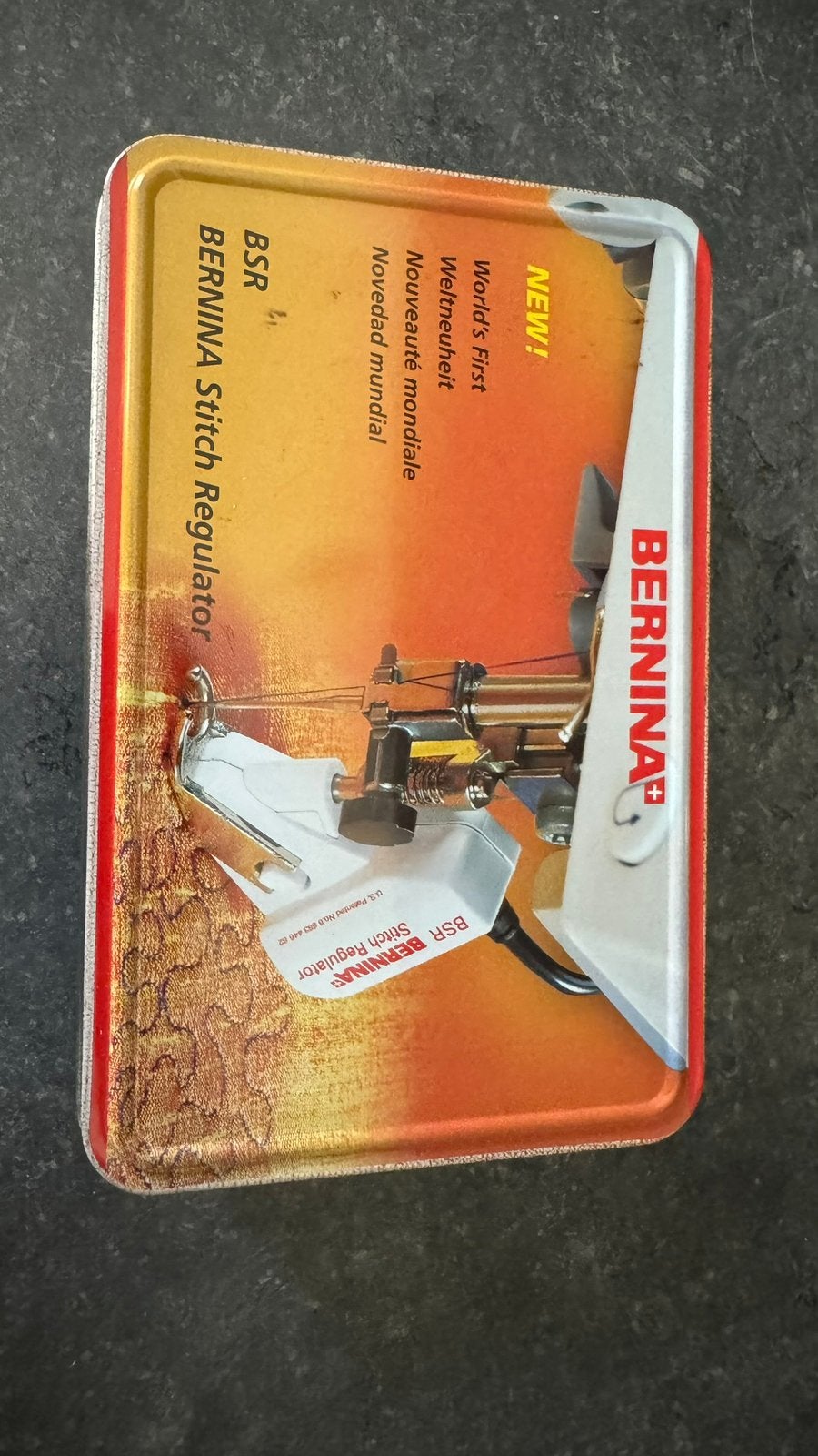 Bernina BSR voet, Ophalen of Verzenden, Zo goed als nieuw, Naaimachine, Bernina