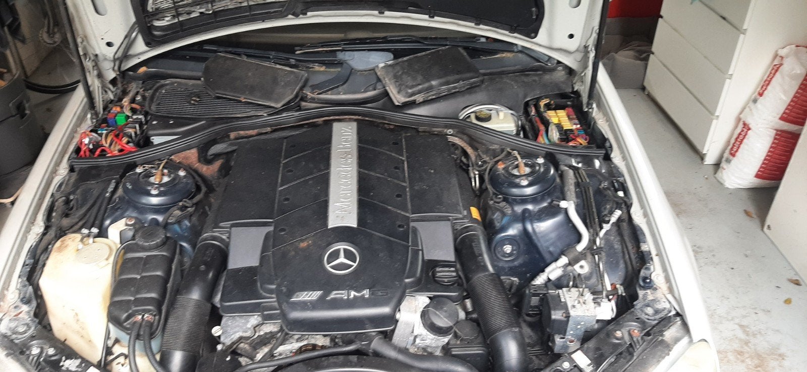 Mercedes W220 S 500 AMG m113 Motor 367pk, Auto-onderdelen, Motor en Toebehoren, Ophalen of Verzenden, Gebruikt, Mercedes-Benz