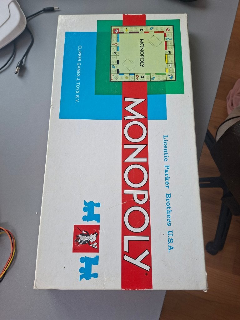 Monopoly vintage clipper, Een of twee spelers, Ophalen, Gebruikt, Clipper Games & Toys B.V.