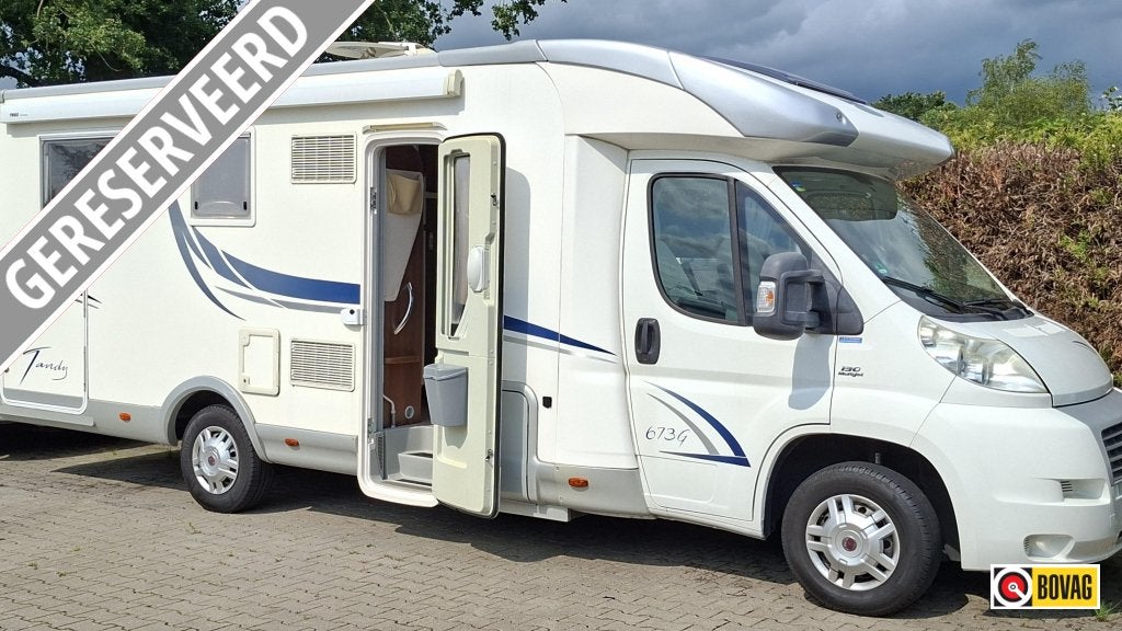 McLouis Tandy 673 G 85000 km . Enkele Bedden., Caravans en Kamperen, Campers, Chemisch toilet, Luifel, Ringverwarming, Fiat
