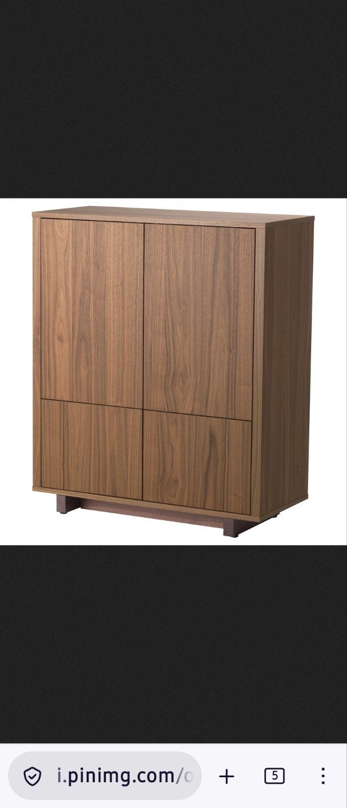 Ikea Stockholm walnoot fineer kast. 2 lades zgan, Huis en Inrichting, Ophalen, Zo goed als nieuw, 25 tot 50 cm, 50 tot 100 cm