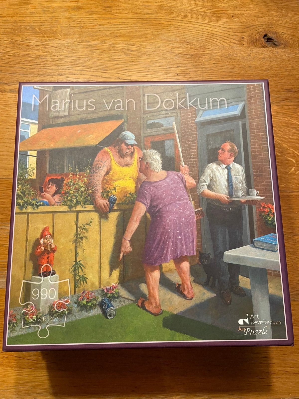 Puzzel Marius van Dokkum. 1000 stukjes. De druppel., Ophalen of Verzenden, 500 t/m 1500 stukjes, Zo goed als nieuw, Legpuzzel