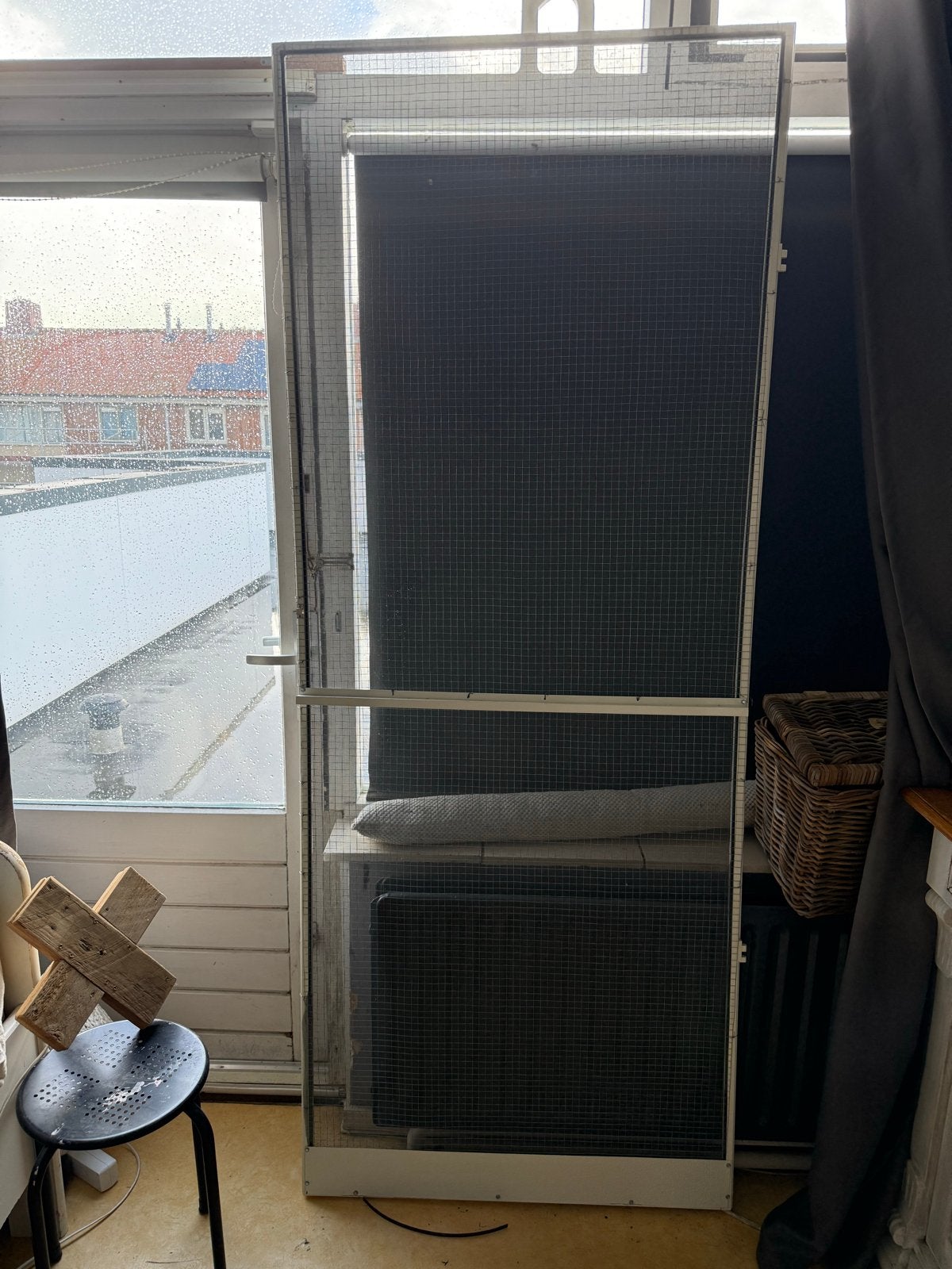 Hordeur op maat - Bescherming tegen insecten, Kunststof, 80 tot 100 cm, Hordeur, Ophalen of Verzenden