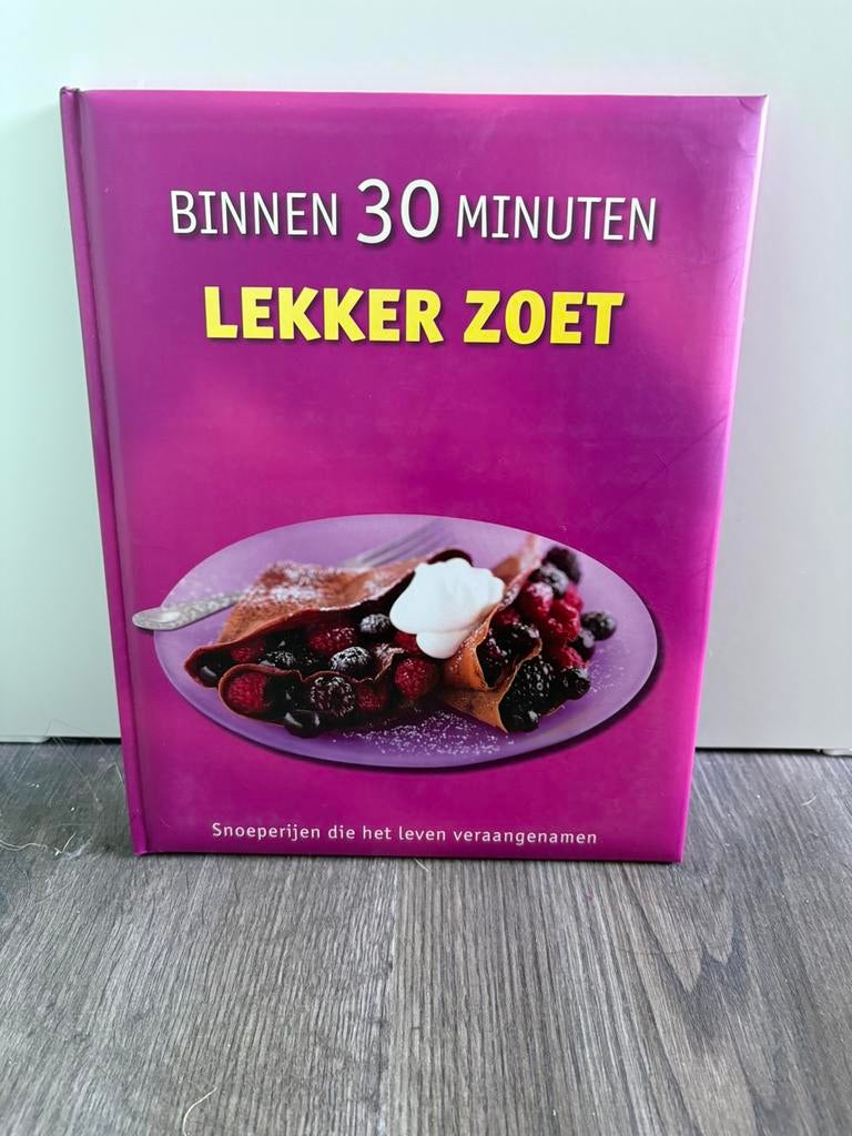 Kookboek Lekker zoet, Boeken, Kookboeken, Ophalen of Verzenden, Zo goed als nieuw