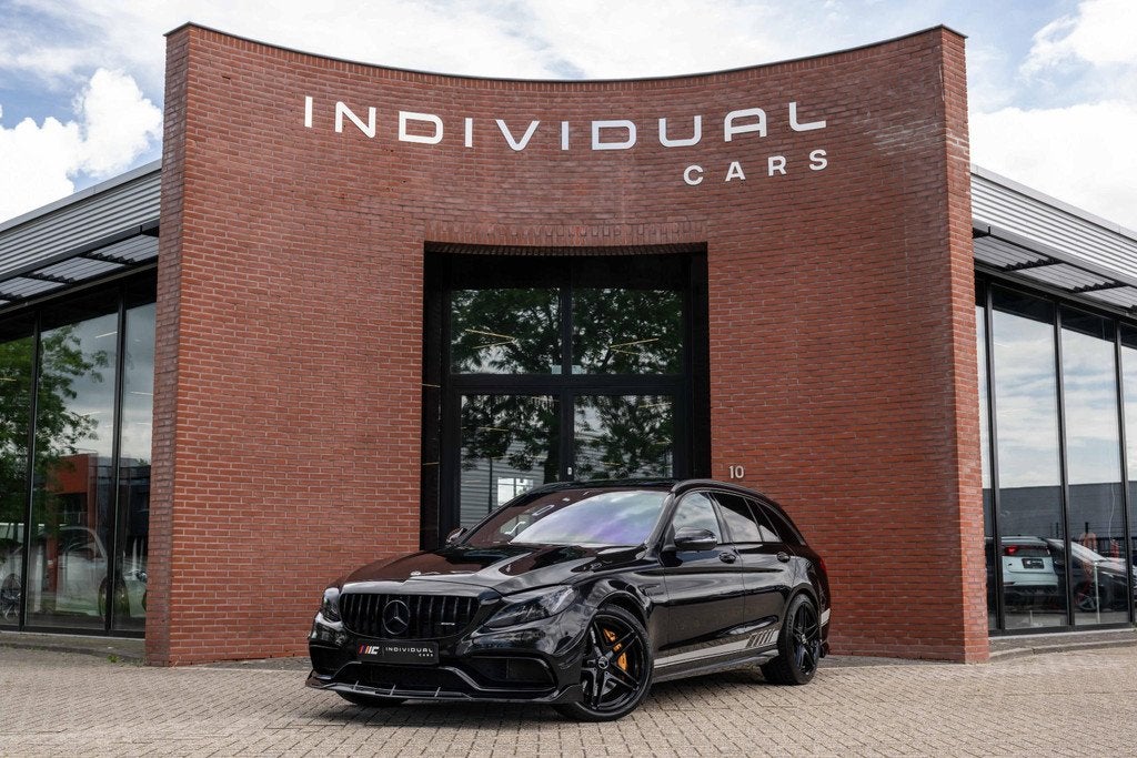 Mercedes-Benz C-klasse Estate AMG 63 Downpipe Stage 2 Carbon, Automaat, Achterwielaandrijving, Gebruikt, Zwart