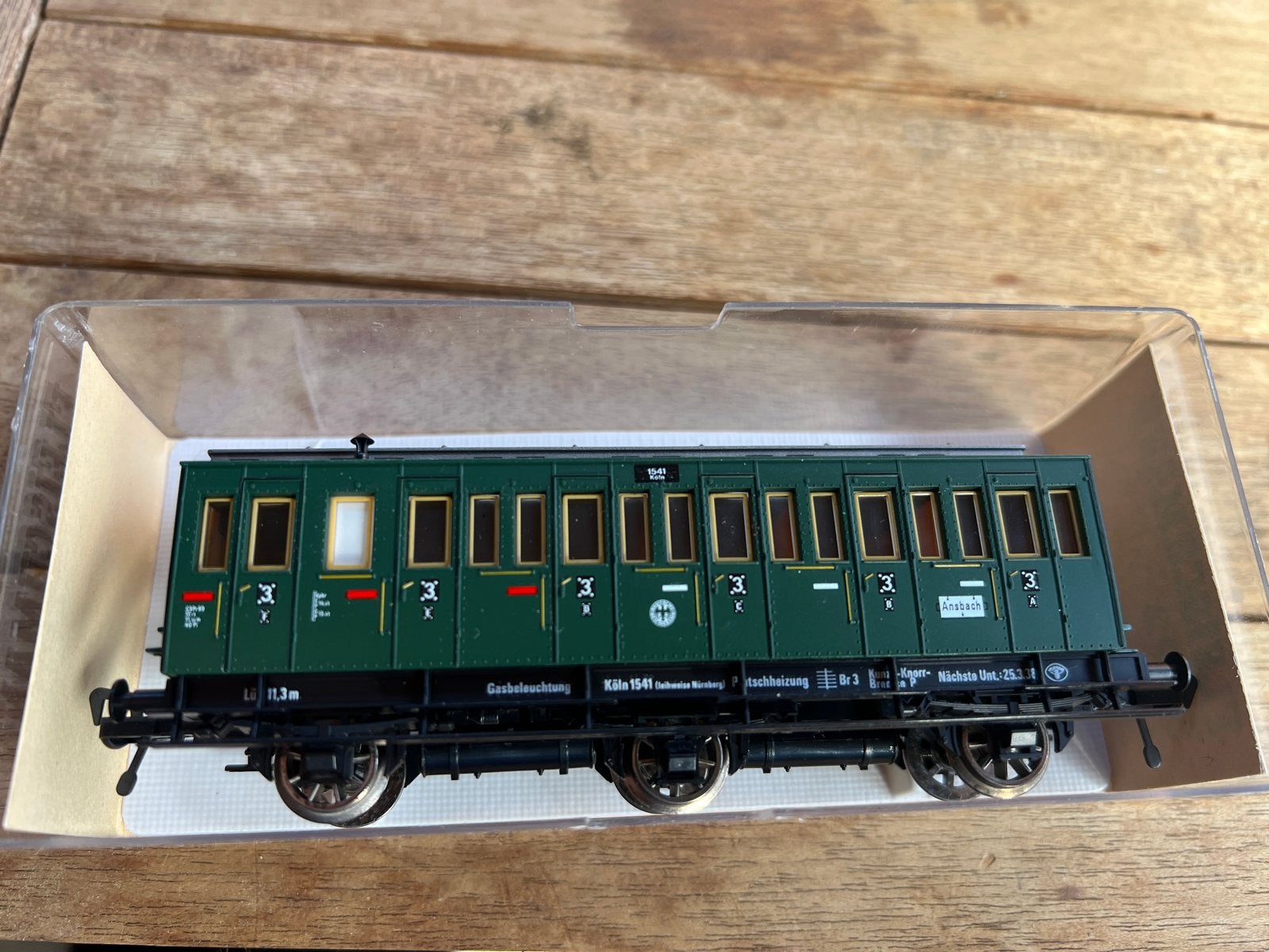 Fleischmann 5092 HO Serie Wagon, Gebruikt, Gelijkstroom, Fleischmann, Wagon