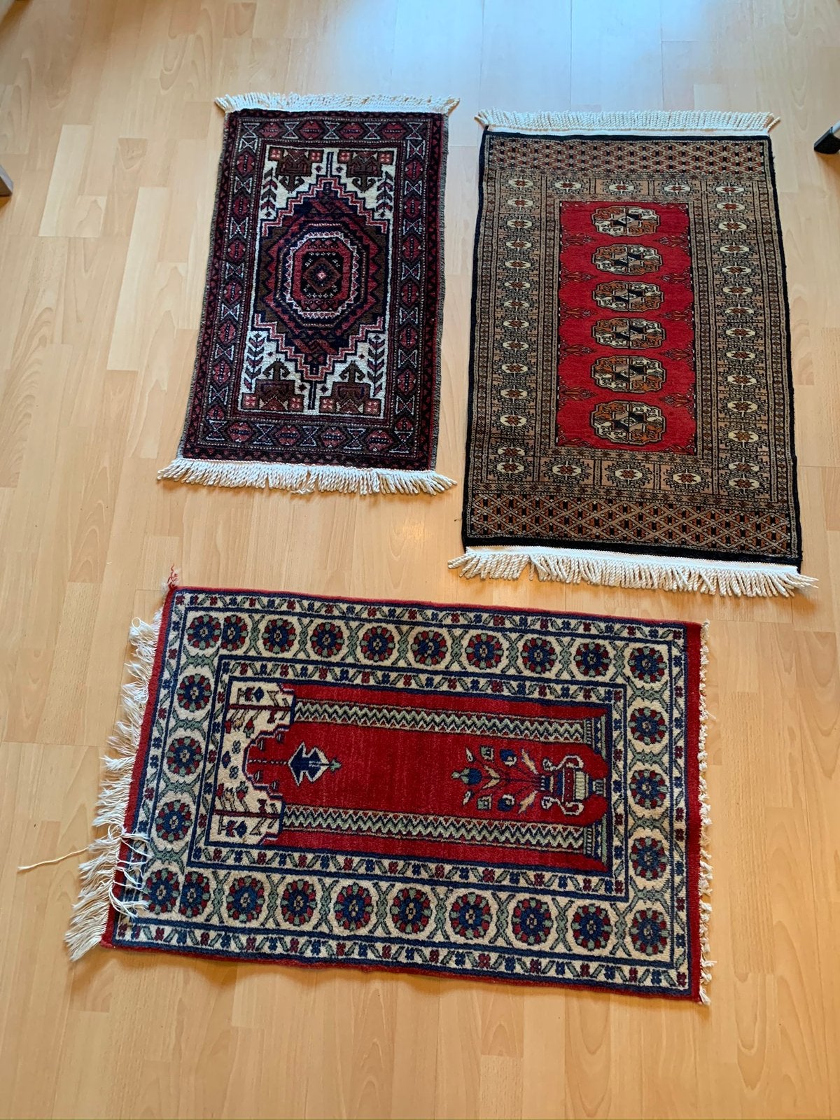Echte Perzië tapijtjes tafel of kast kleden, Ophalen