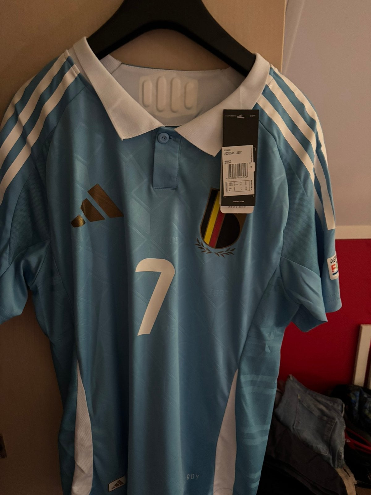 Shirt de Bruyne ek 2024, Ophalen of Verzenden, Nieuw, Maat 46 (S) of kleiner, Voetbal