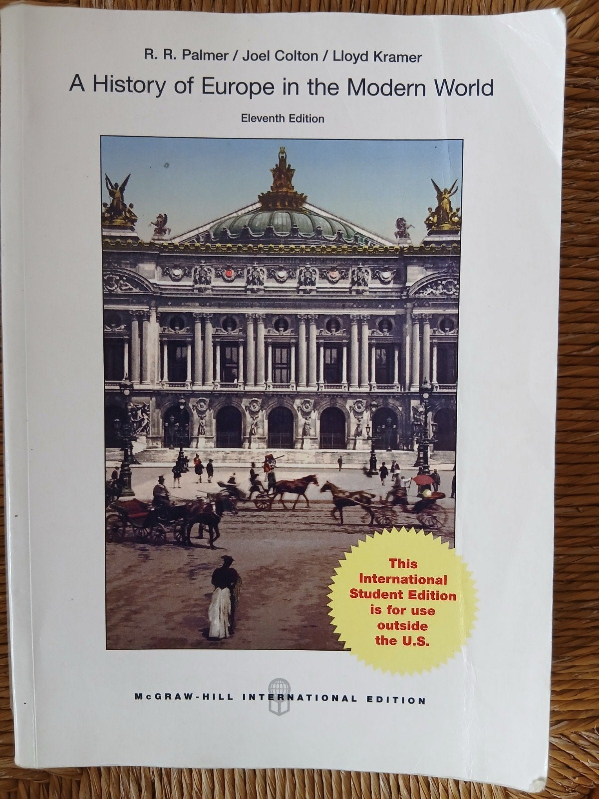 A History of Europe in the Modern World, Palmer, Colton, Kra, Boeken, Gelezen, WO, Alpha, Palmer, Colton, Kramer.