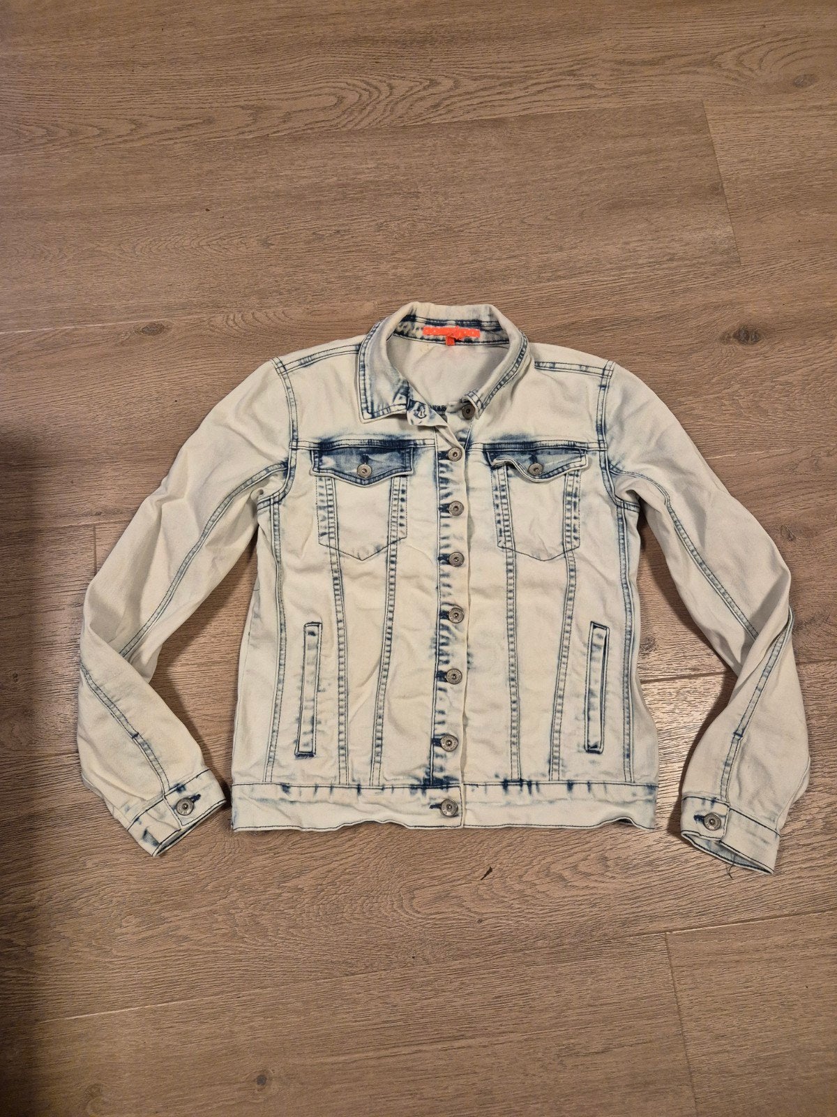 Spijkerjasje maat 170/176, Ophalen of Verzenden, Zo goed als nieuw, Meisje, Jas