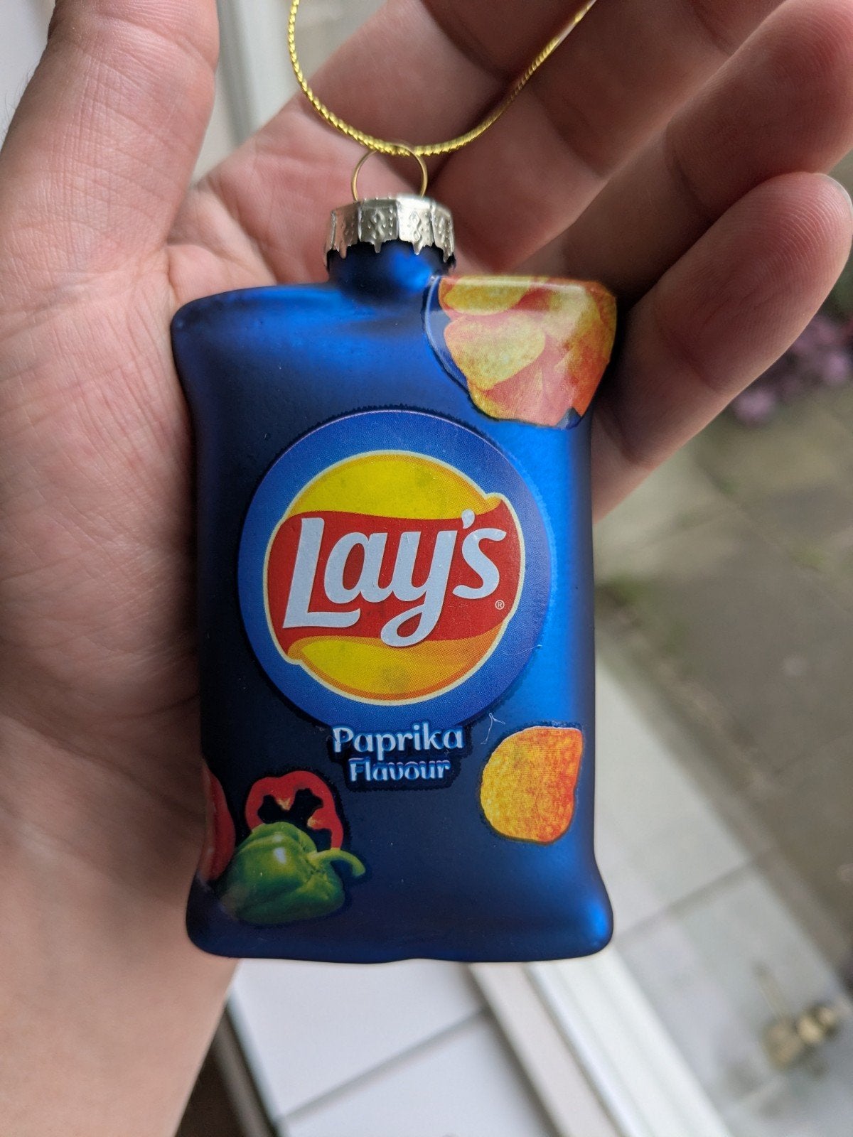 Lay's Kersthanger, Ophalen, Zo goed als nieuw