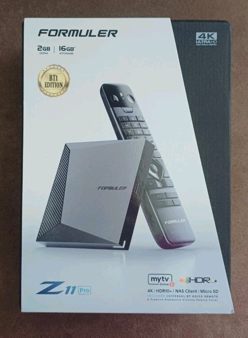 Formuler Z11 Pro BT1 Edition 4K IPTV Mediaspeler, Ophalen of Verzenden, Zo goed als nieuw, HDMI, Minder dan 500 GB