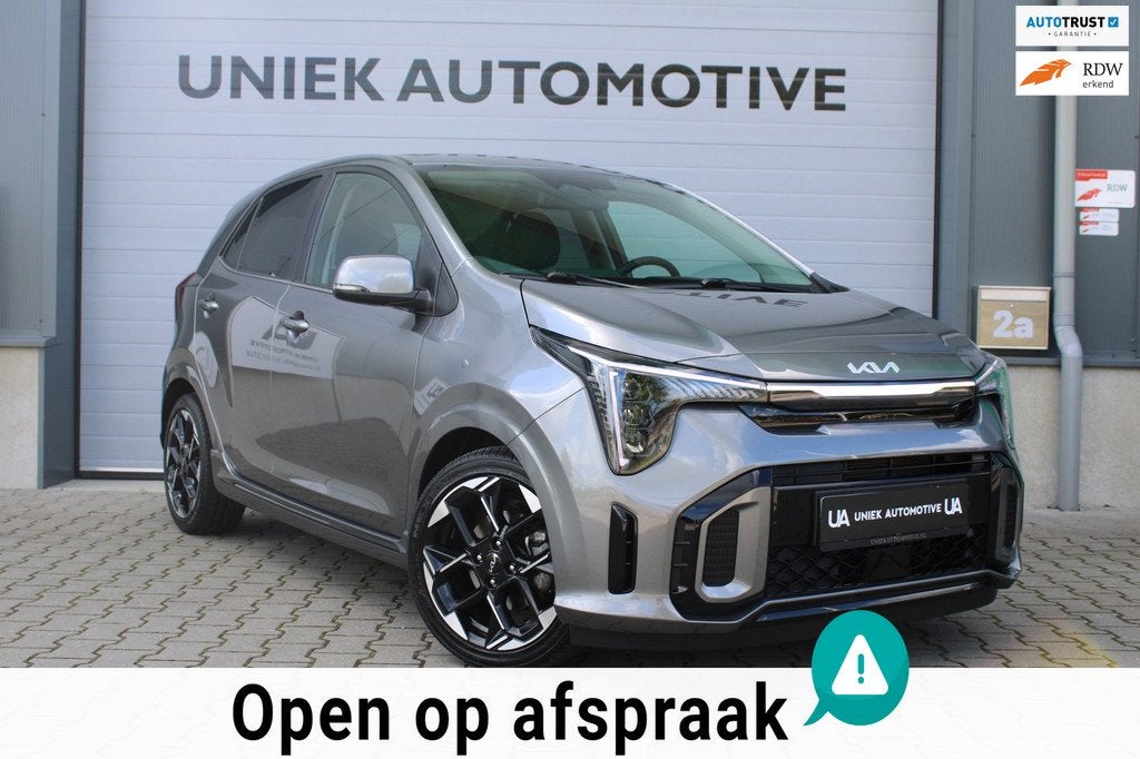 Kia Picanto 1.2 GT-LINE | 79 PK | KEYLESS | STUUR & STOELVER, Auto's, Kia, Voorwielaandrijving, Gebruikt, Zwart, 4 cilinders