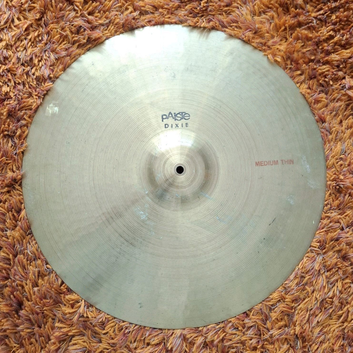 Paiste Dixie 20" Vintage Crash bekken / cymbal, Gebruikt, ., Drums of Percussie, Ophalen of Verzenden