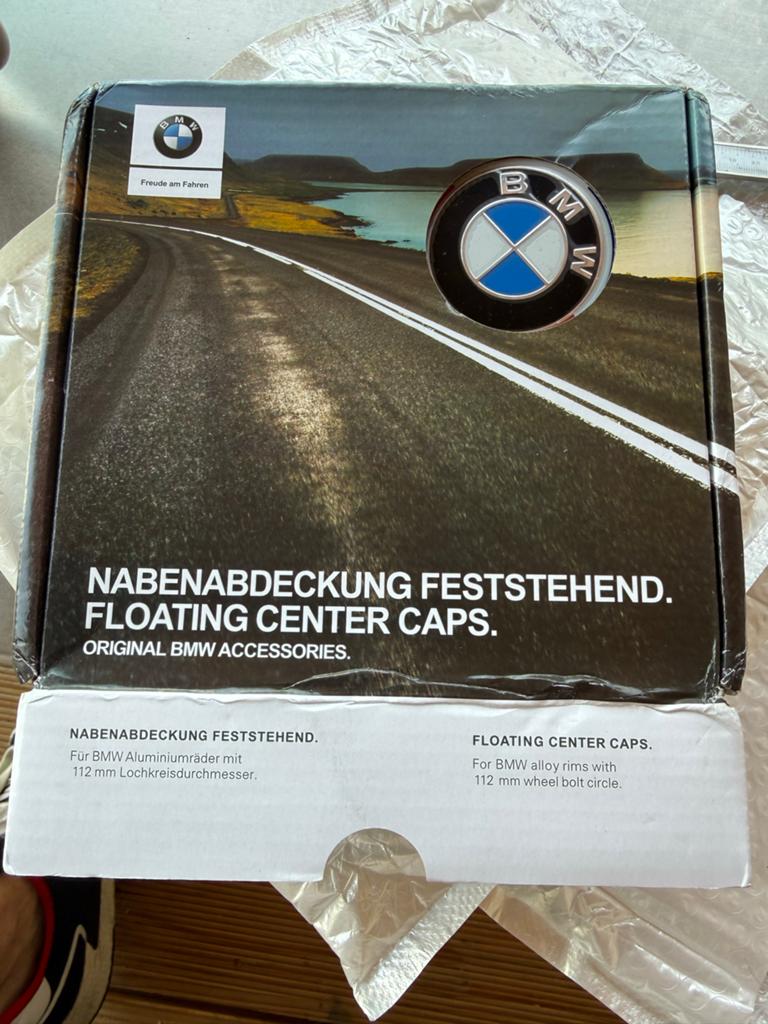 2 nieuwe sets Originele BMW Floating Center Caps - 68mm Naaf, Ophalen of Verzenden