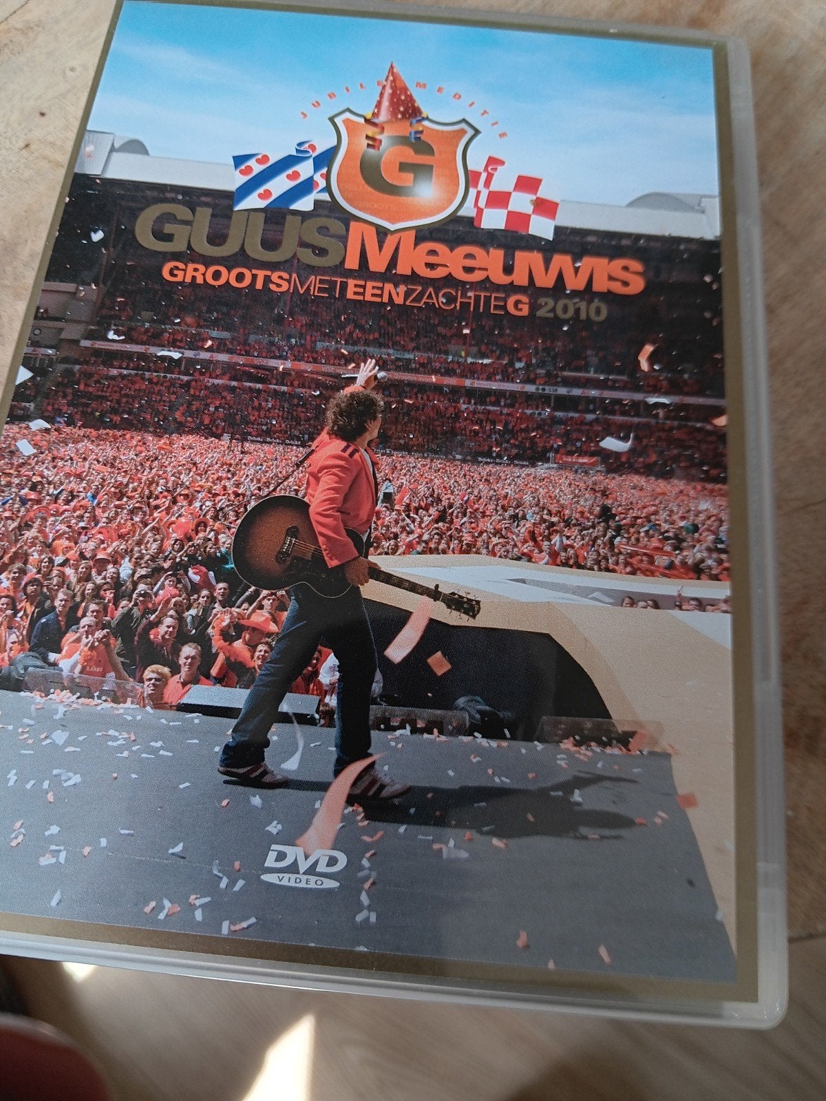 Guus Meeuwis Groots Met Een Zachte G 2010 DVD, Alle leeftijden, Ophalen of Verzenden, Gebruikt, Muziek en Concerten