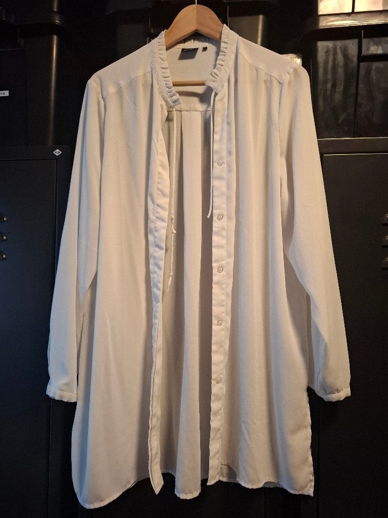 Witte blouses - lange modellen, Vero Moda, Wit, Maat 46/48 (XL) of groter, Ophalen of Verzenden