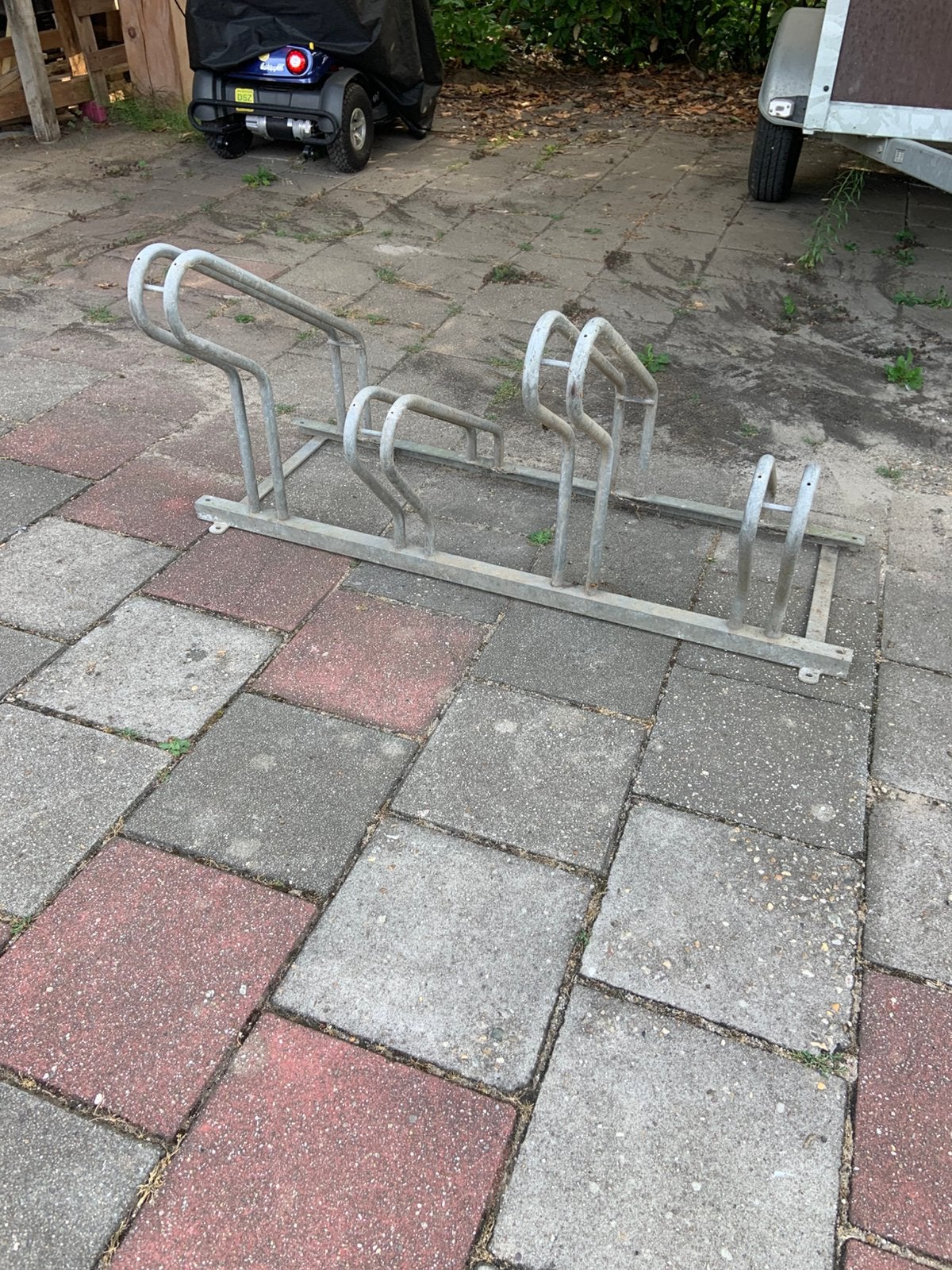 Fietsrek, Ophalen, Gebruikt