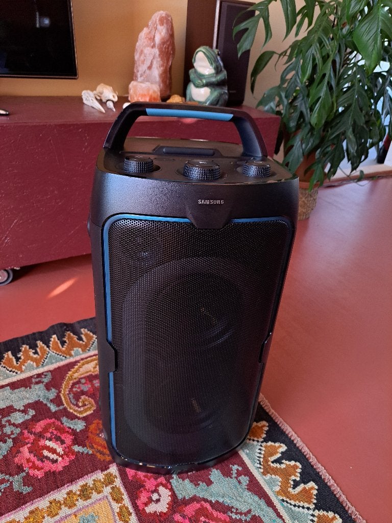 Samsung sound tower | party box | party speaker met licht, Gebruikt, Party speaker, Ophalen, 150 watt of meer
