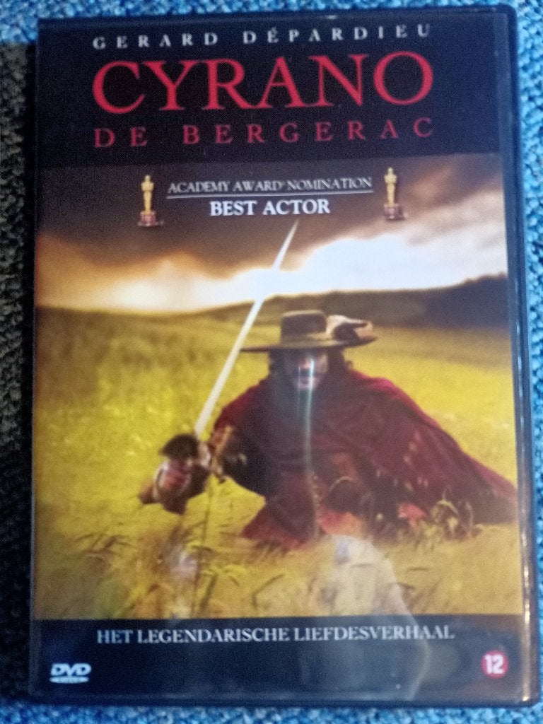 Cyrano de Bergerac IMDb 7.5 Gerard Depardieu, Alle leeftijden, Verzenden, Zo goed als nieuw, Frankrijk