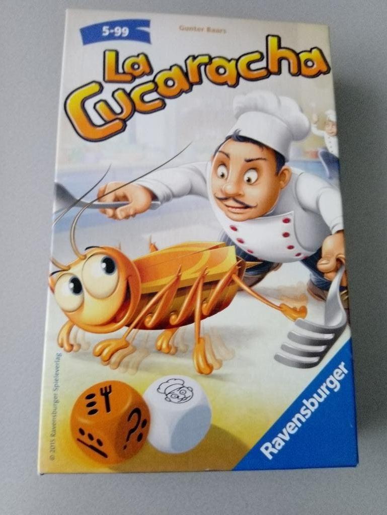 Spelletje La Cucaracha klein, Ophalen of Verzenden, Zo goed als nieuw