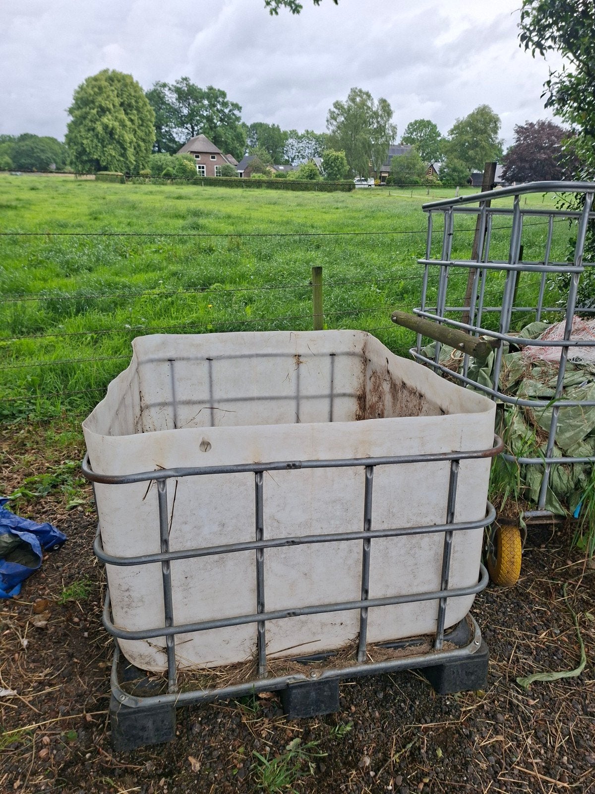 Hooivat/bouw vat te koop, Ophalen, 100 cm of meer, 60 cm of meer, 50 cm of meer