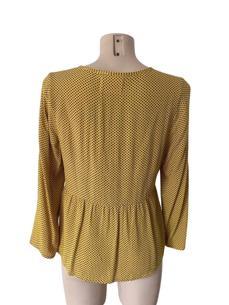 Leon & Harper shirt lange mouw M, Kleding | Dames, Maat 38/40 (M), Geel, Ophalen of Verzenden, Zo goed als nieuw