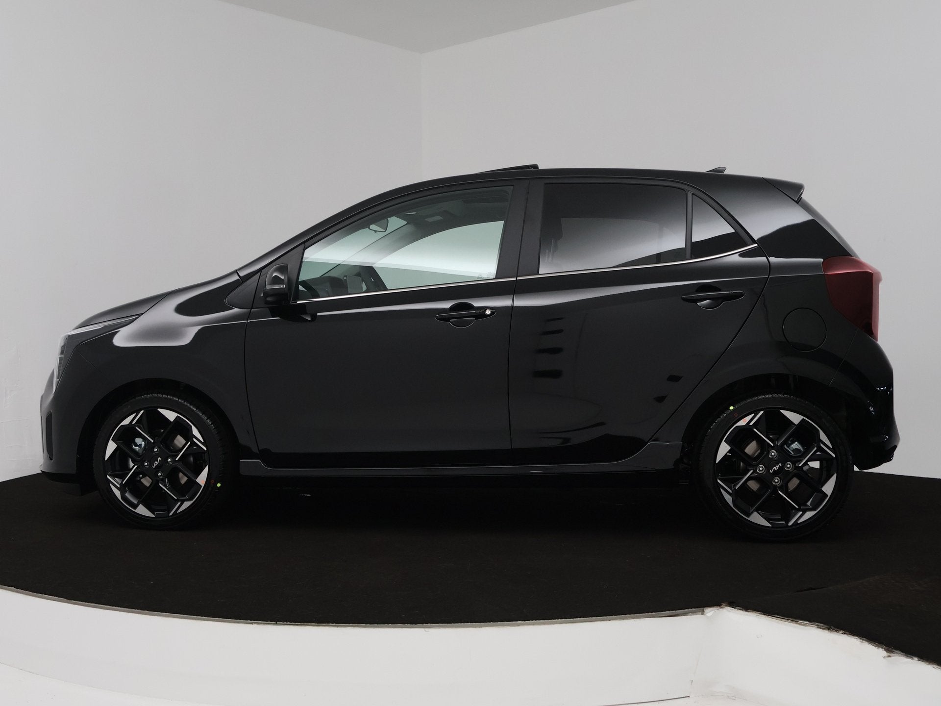 Kia Picanto 1.0 GDi GT-Line (bj 2026), Auto's, Kia, Voorwielaandrijving, 12 maanden, Automatische klimaatregeling, Zwart
