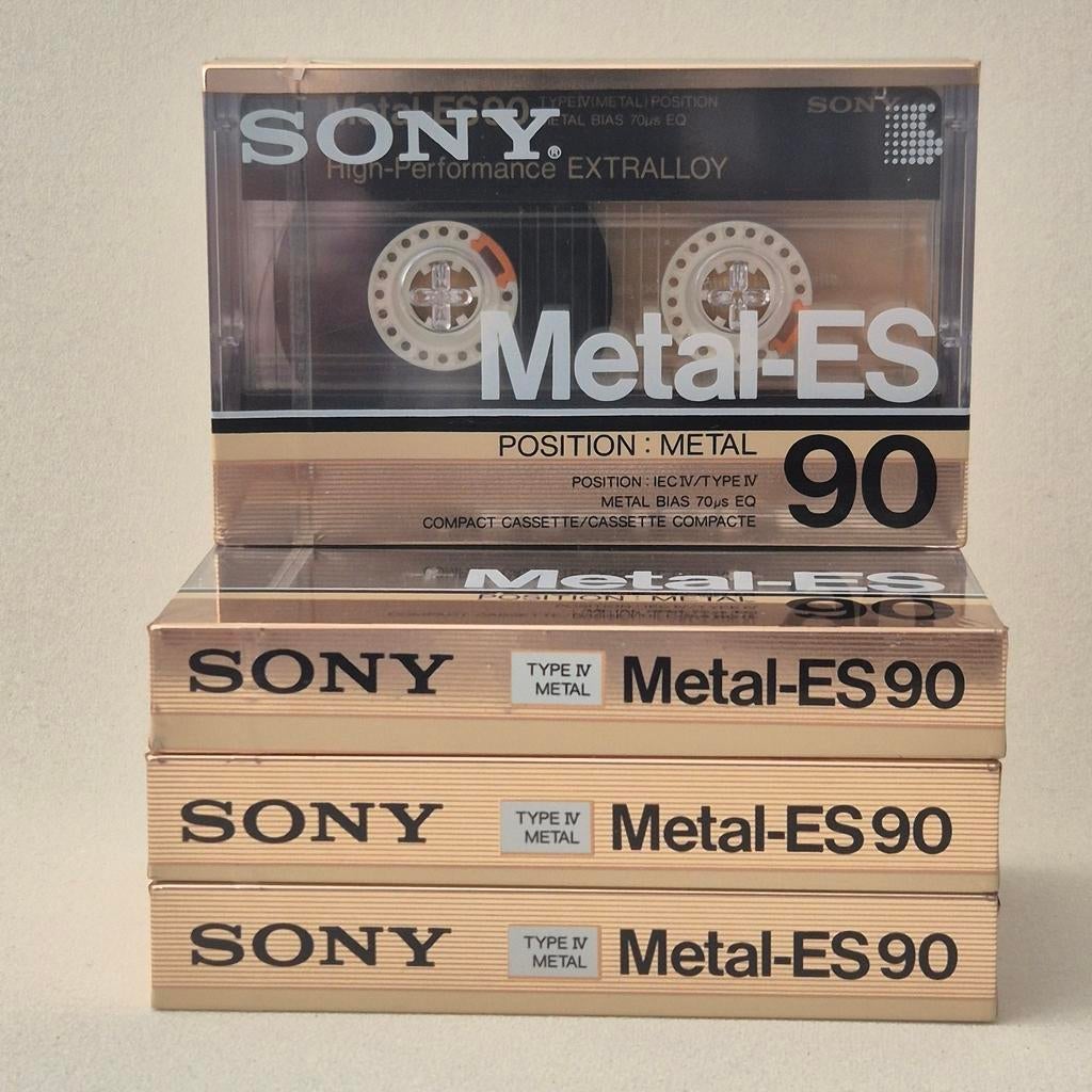 Sony Metal-ES 90 Type IV sealed Mind condition., 2 t/m 25 bandjes, Overige genres, Ophalen of Verzenden, Nieuw in verpakking