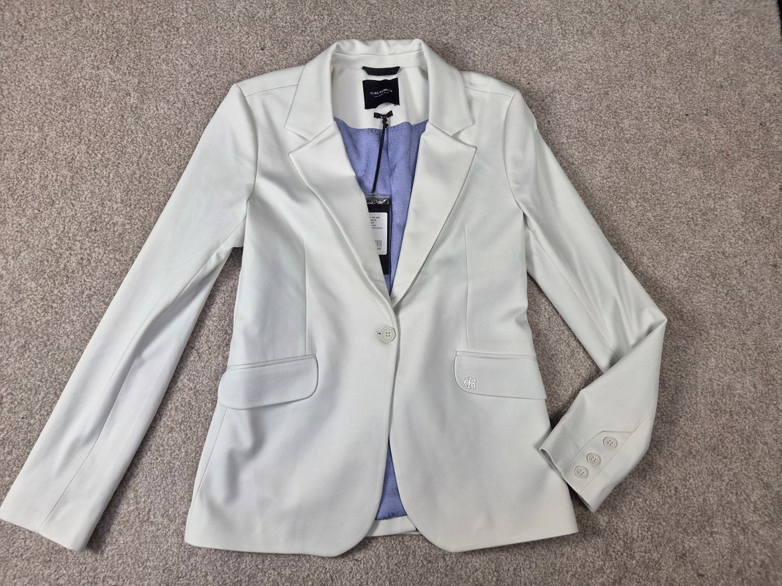 Elias Rumelis Laura Blazer - Nieuw met labels, Maat S, Kleding | Dames, Wit, Nieuw, Ophalen of Verzenden, Maat 36 (S)