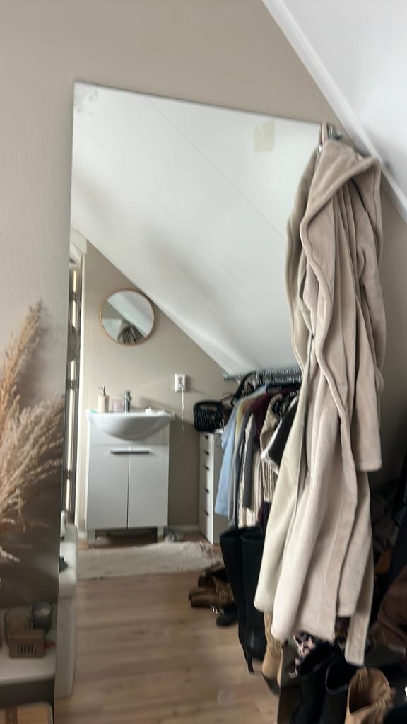 Spiegel 165 hoog en 60 cm breed, Ophalen, Gebruikt, 150 tot 200 cm, Rechthoekig