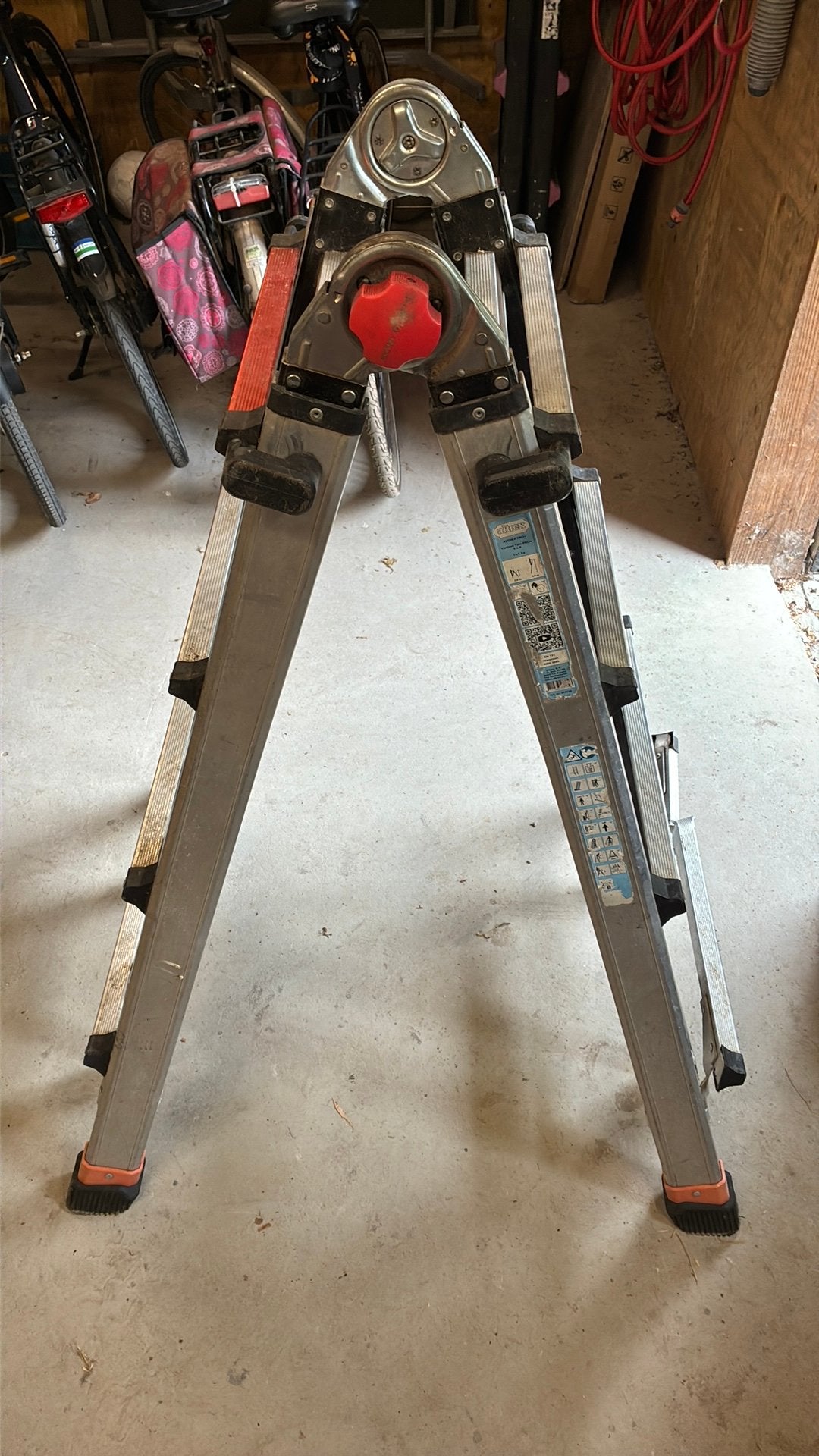 Alterx vouwladder, Ophalen, Gebruikt, Ladder, Opvouwbaar of Inschuifbaar