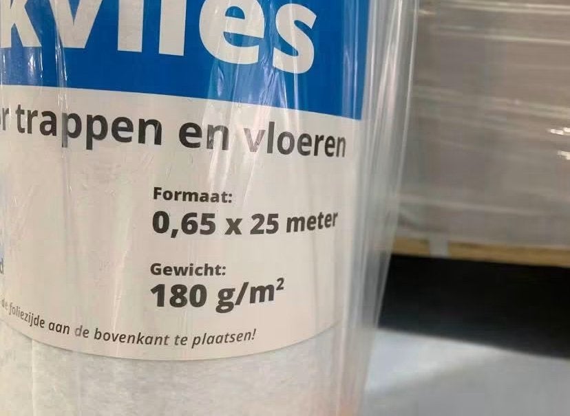 Afdekvlies zelfklevend 67cm stucloper  - stucloop 180 gram, Afdekvlies, Afdekvlies, Nieuw, Ophalen of Verzenden