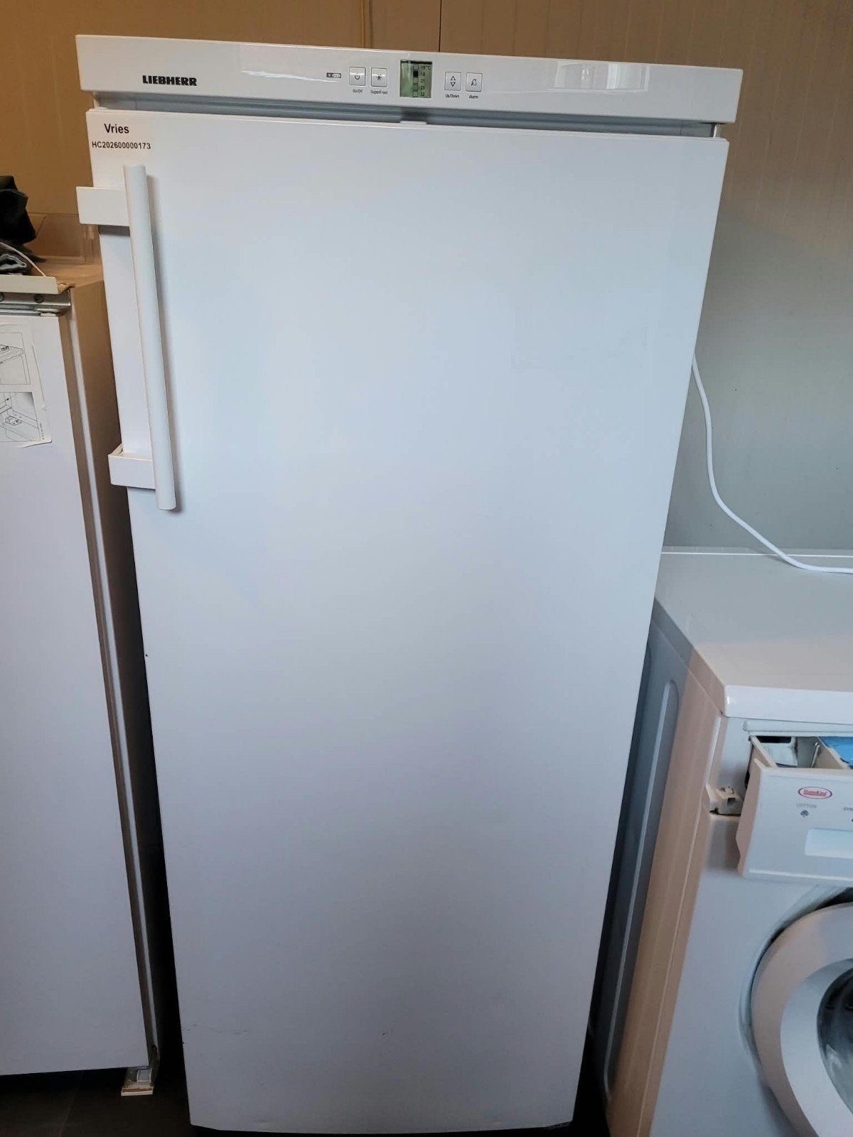 Liebherr Vriezer, Witgoed en Apparatuur, Vriezers en Diepvrieskisten, Ophalen, Zo goed als nieuw, Minder dan 60 cm, 140 tot 160 cm