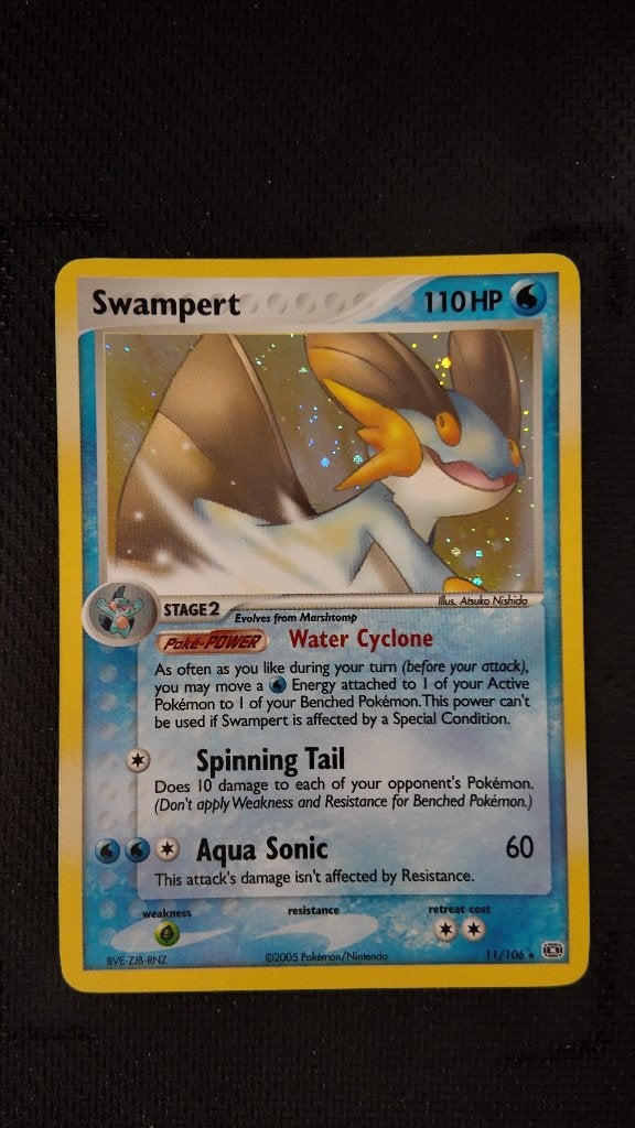 Swampert 2 11 Emerald | Pokemon kaart, Ophalen, Zo goed als nieuw, Losse kaart, Foil